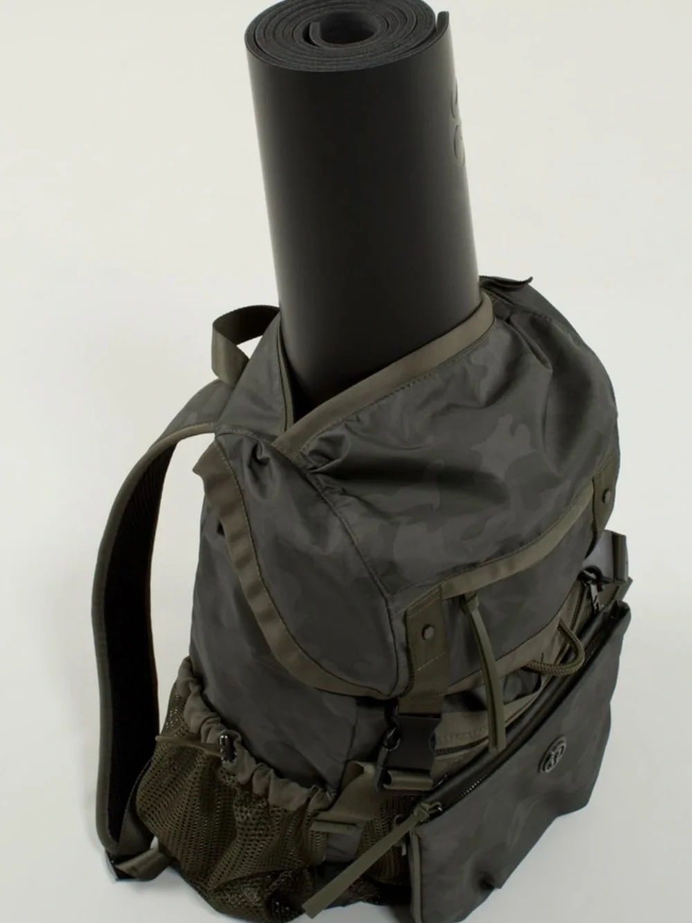 Lululemon Rucksack Camo Backpack EDC Yoga mat Laptop bag travel Tactical